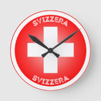 Cruz Suíça Svizzera Forma de Círculo
