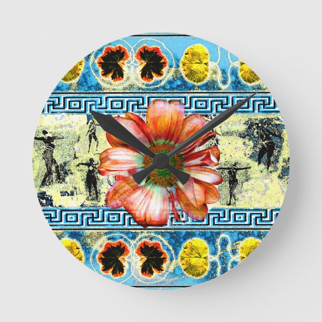 Relógio Redondo Dança Antiga (Frente)