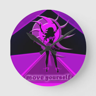 Relógio Redondo Dançarino * Onca*