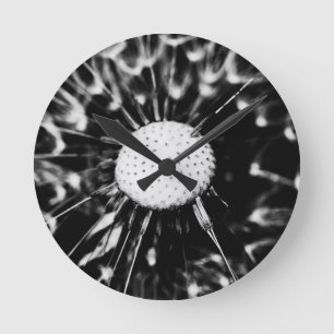 Relógio Redondo dandelion blacq