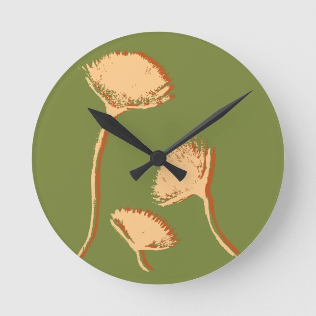 Relógio Redondo Dandelion Pop (Frente)