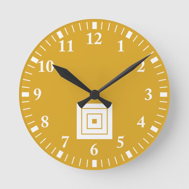 Relógio Redondo Danjuro Ichikawa (Frente)