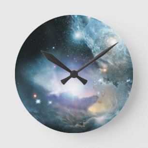Relógio Redondo Das cinzas das primeiras estrelas