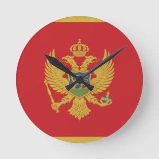 Relógio Redondo de Bandeira de Chipre