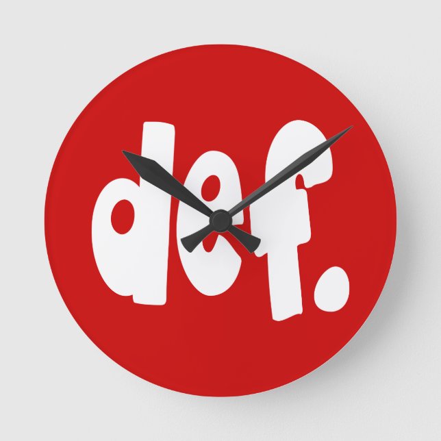 Relógio Redondo def. (Frente)