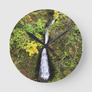 Relógio Redondo Dell Falls, Columbia River Gorge, OR