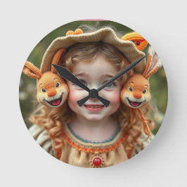 Relógio Redondo „Der fröhliche Wächter vom Sternental“ Baby Stramp
