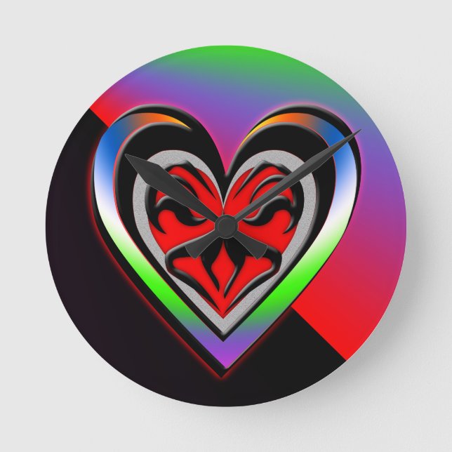 Relógio Redondo Desejo (Frente)