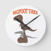 Desenho T-Rex de Pé Grande