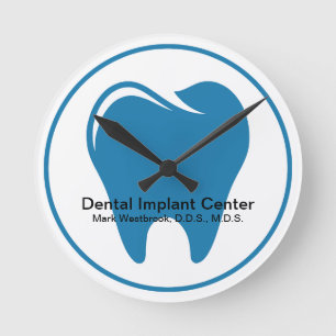 Relógio Redondo Design de Relógios da Sala de Espera do Dental