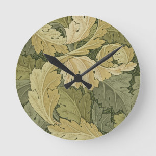 Relógio Redondo Design do papel de parede com cores do