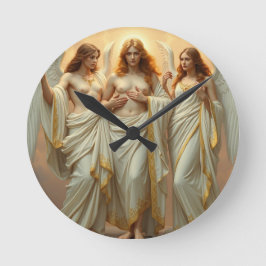 Relógio Redondo „Die drei heiligen Schutzengel“