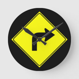 Relógio Redondo Direita Apenas