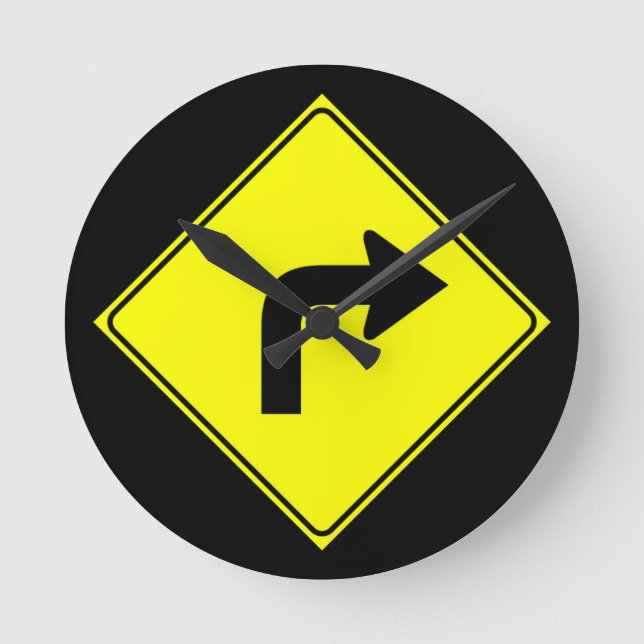 Relógio Redondo Direita Apenas (Frente)