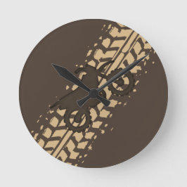 Relógio Redondo Dirt Bike Mud