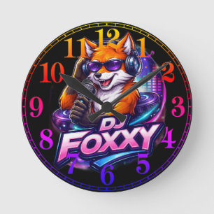 RELÓGIO REDONDO DJ FOXXY 2