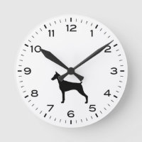 Doberman Pinscher Dog Silhouette