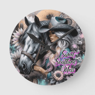 Relógio Redondo Doce Mess do Sul