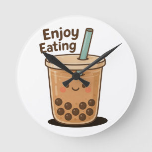 Relógio Redondo Docinho Pearl Charm