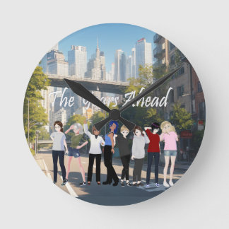 Relógio Redondo DreamsIntoRealityComics Os Anos Seguintes De Arte 