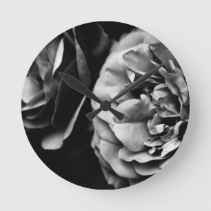 Relógio Redondo duas rosas