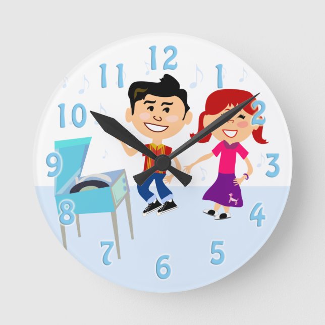 Relógio Redondo É hora da festa! (Frente)