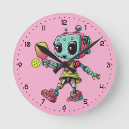 Relógio Redondo É hora do DINK-O-TRON! Pickleball