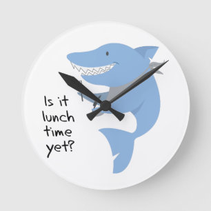 Relógio Redondo É tempo do almoço ainda?