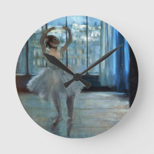 Relógio Redondo Edgar Degas Dancer in Front of a Window