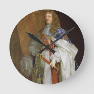 Relógio Redondo Edward Montagu, ø conde do sanduíche, c.1660-65 