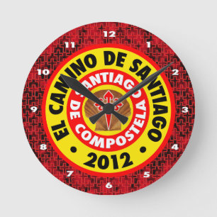 Relógio Redondo EL Camino De Santiago 2012