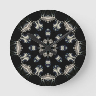 Relógio Redondo Elegante Mandala