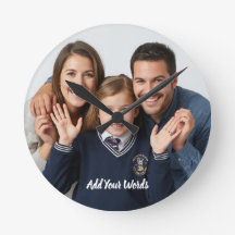 Elegante Personalizado com Foto e Texto Personaliz