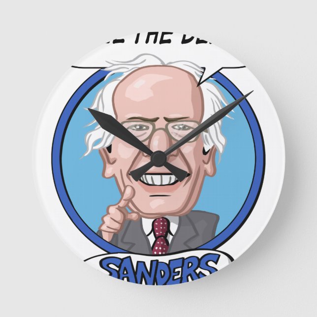 Relógio Redondo Eleição 2016 presidencial (Frente)