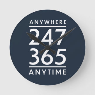 Relógio Redondo Em Qualquer Lugar, A Qualquer Momento