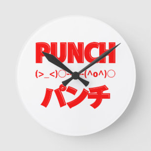Relógio Redondo Emoticons japoneses
