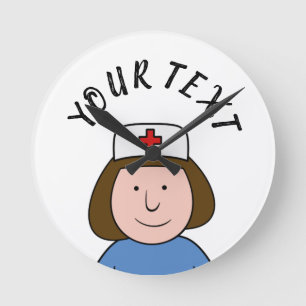 Relógio Redondo Enfermeiro