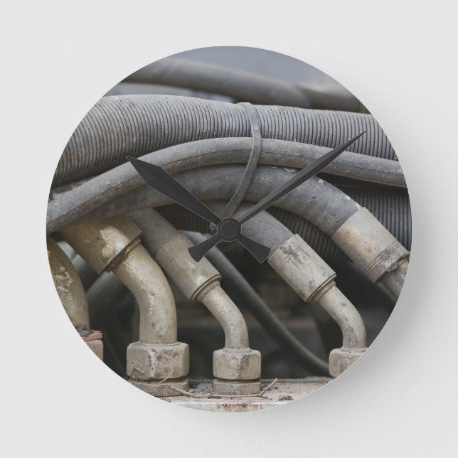 Relógio Redondo Equipamento hidráulico (Frente)