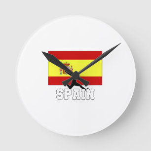 Relógio Redondo Equipe Nacional de Futebol espanha