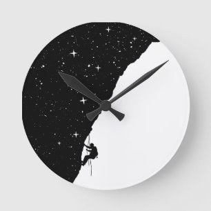 Relógio Redondo Escalada da noite