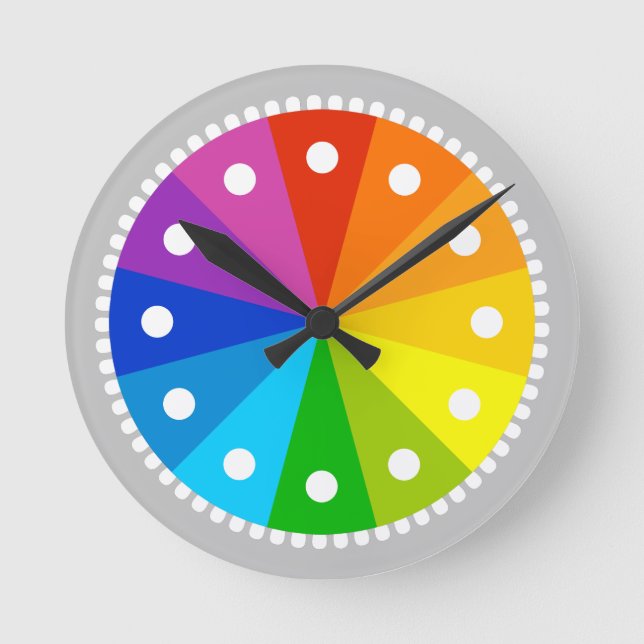 Relógio Redondo Espectro (Frente)
