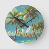 Estilo Vintage Havaiano Viagem Aloha Do Havaí