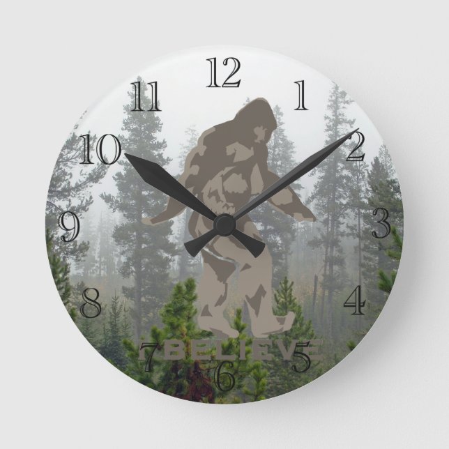 Relógio Redondo Eu acredito 2 (Frente)