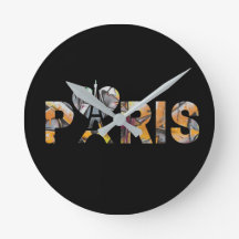 Eu amo Paris com uma decoração urbana bem colorida
