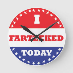 Relógio Redondo Eu Fartlek Hoje