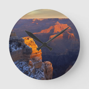 Relógio Redondo EUA, Arizona, Parque Nacional Grand Canyon, Invern