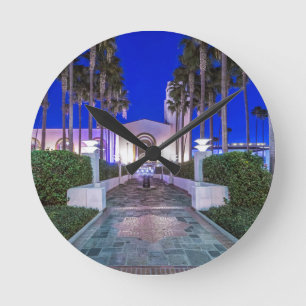 Relógio Redondo EUA, Califórnia, Los Angeles, Union Station
