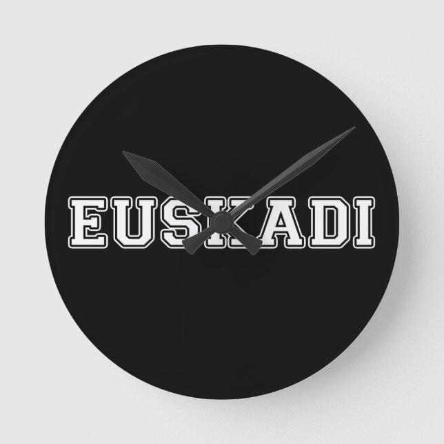 Relógio Redondo Euskadi (Frente)