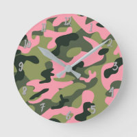 Exército Rosa Verde Camuflagem Camuflado Personali