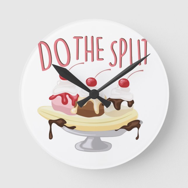 Relógio Redondo Faça a separação (Frente)